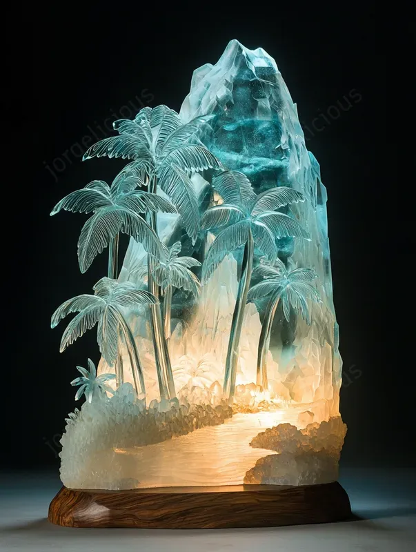 Crystal Landscapes For Decor Art