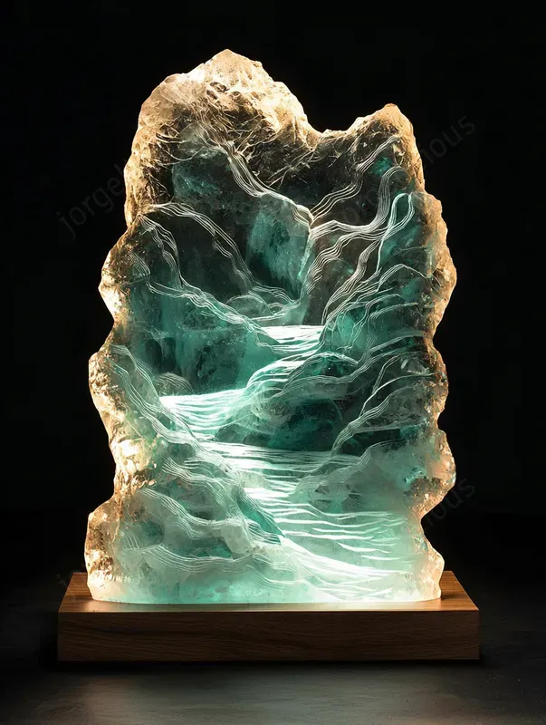 Crystal Landscapes For Decor Art
