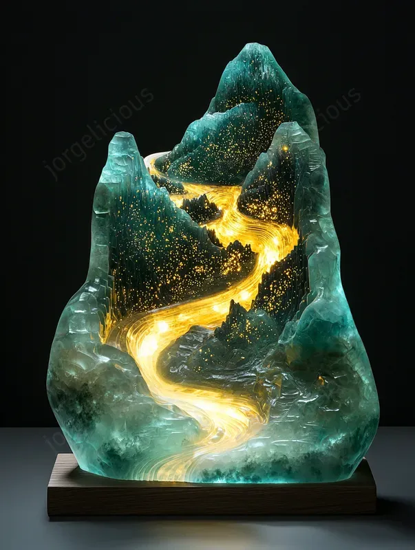 Crystal Landscapes For Decor Art