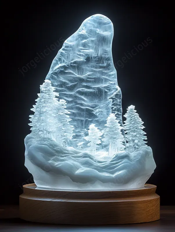 Crystal Landscapes For Decor Art
