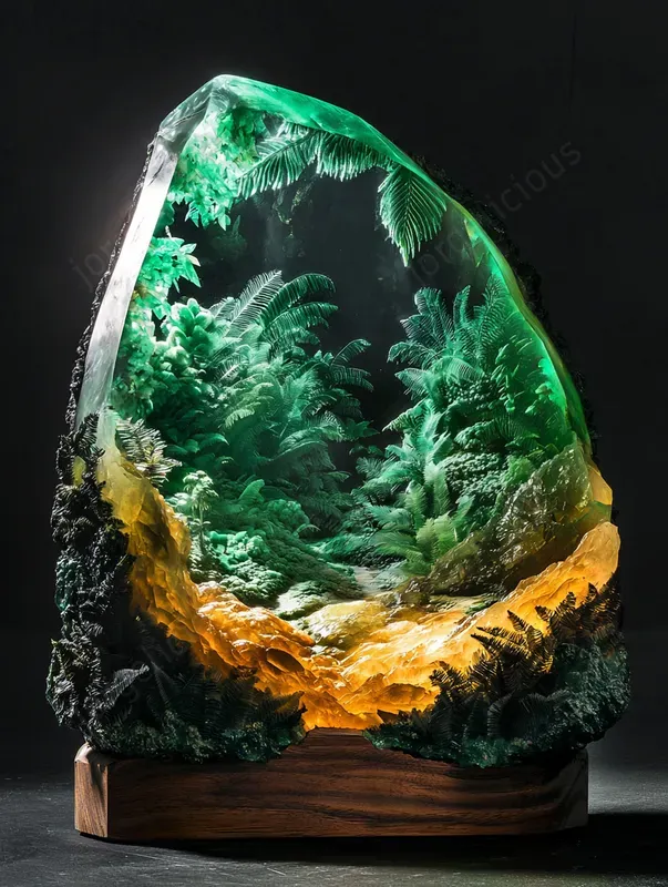 Crystal Landscapes For Decor Art