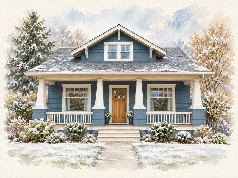 Watercolor Painting House Portraits