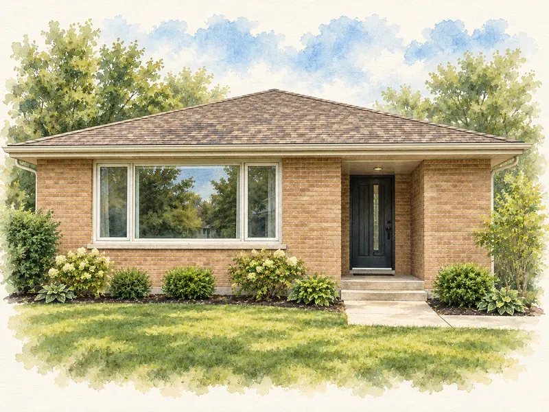 Watercolor Painting House Portraits