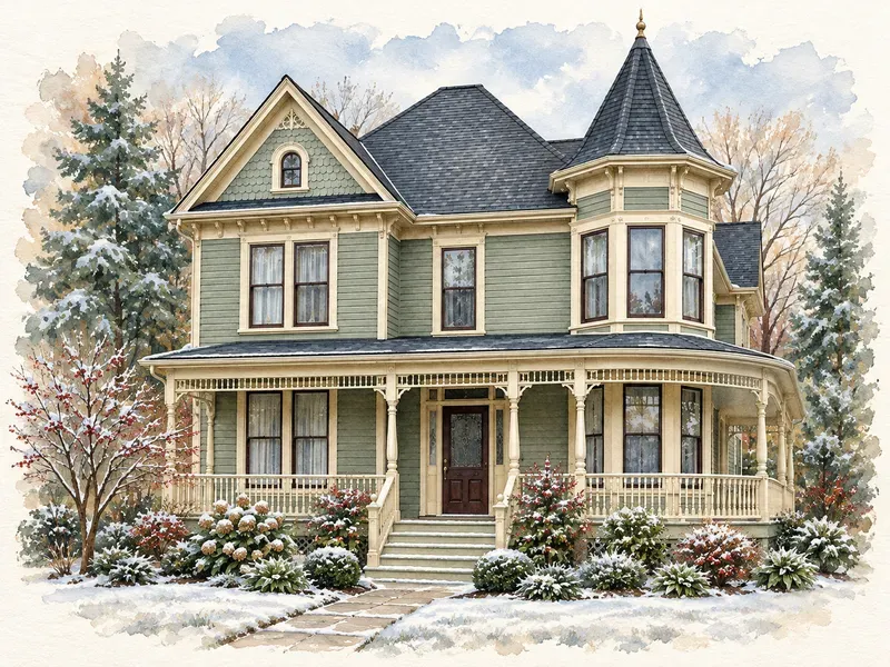 Watercolor Painting House Portraits