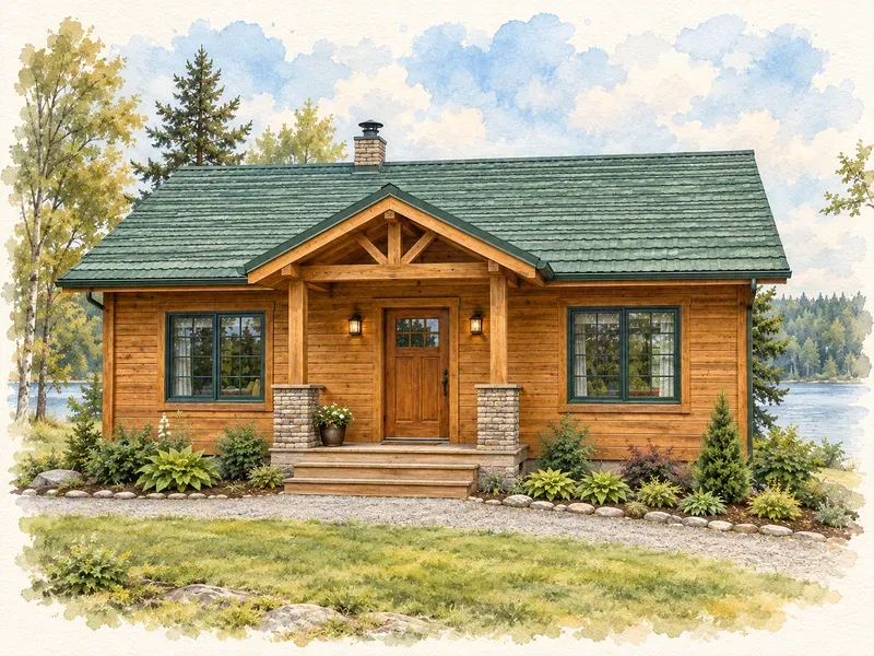 Watercolor Painting House Portraits