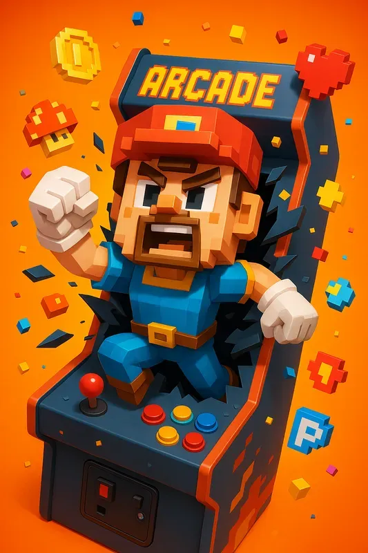 3D Game Character Breakouts