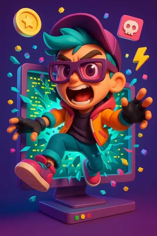 3D Game Character Breakouts