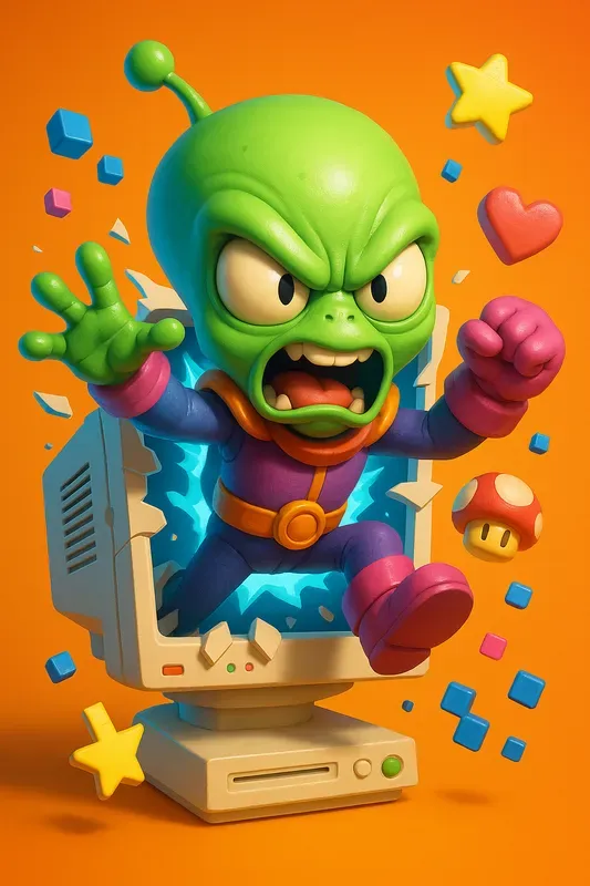 3D Game Character Breakouts