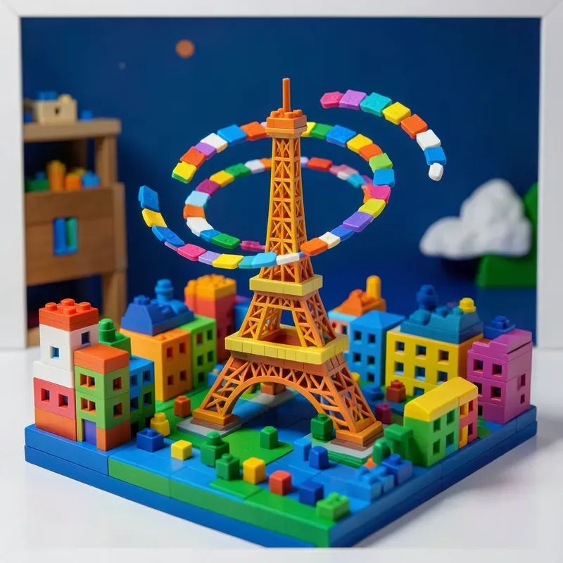 Toybox City Landmarks