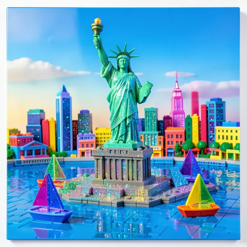 Toybox City Landmarks
