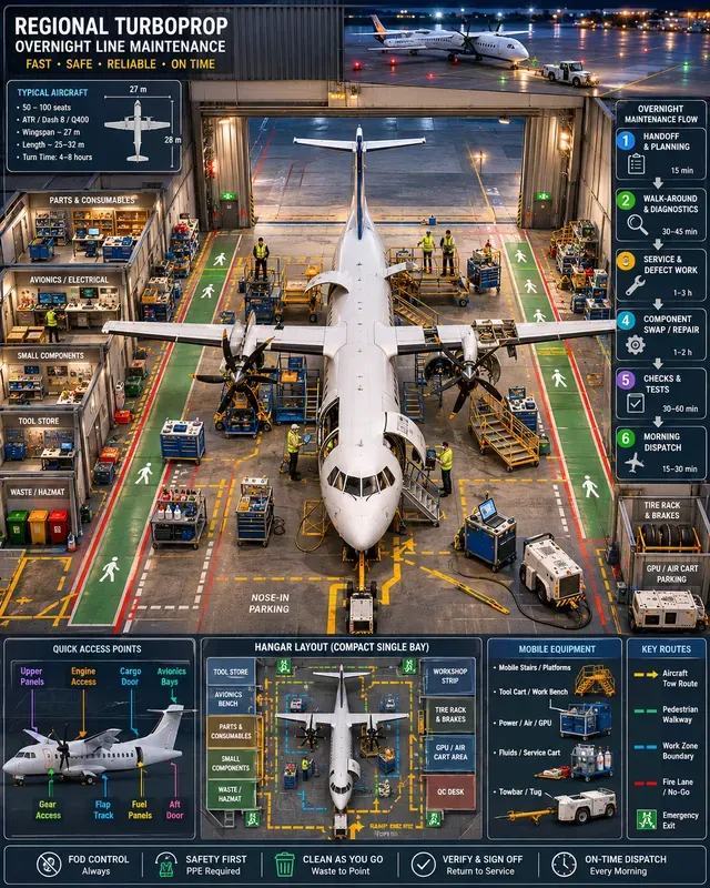 Aircraft Mro Hangar Maintenance Flows