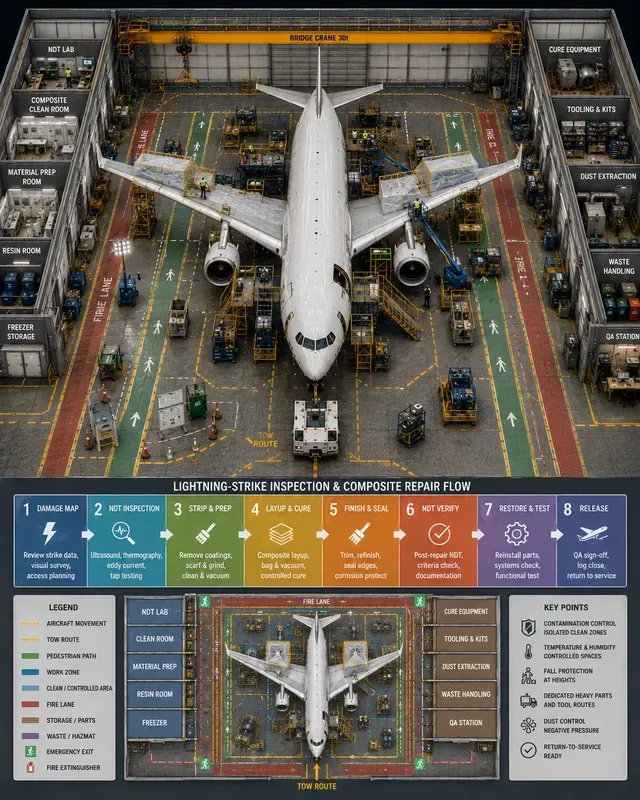 Aircraft Mro Hangar Maintenance Flows