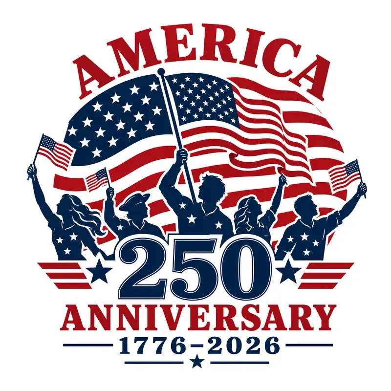 Vector Tshirt 250th Anniversary Americas