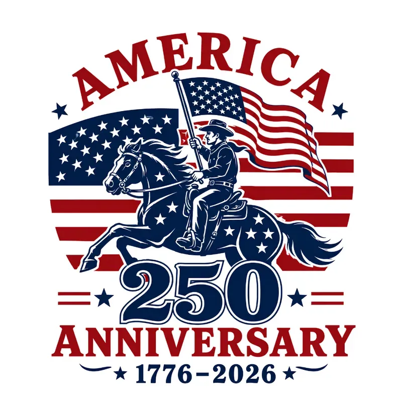 Vector Tshirt 250th Anniversary Americas
