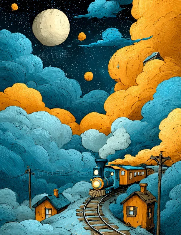 Whimsical Celestial Adventure Storybooks