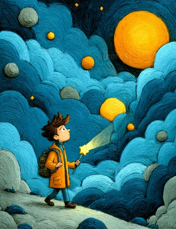 Whimsical Celestial Adventure Storybooks