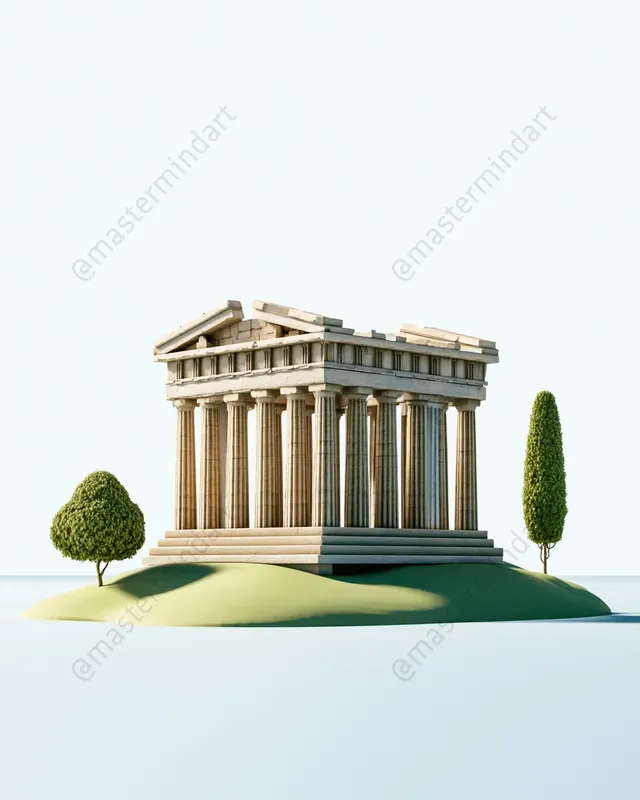 3D Landmark Logos
