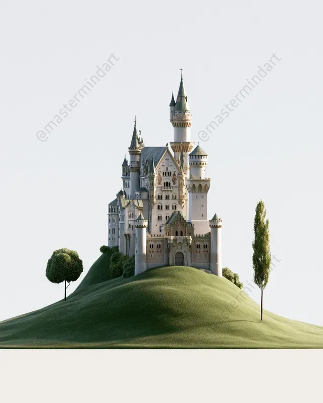 3D Landmark Logos