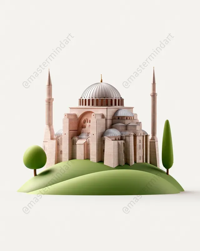 3D Landmark Logos