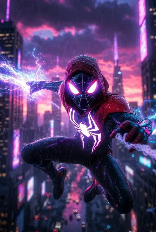 Epic Superhero Wallpaper Generator