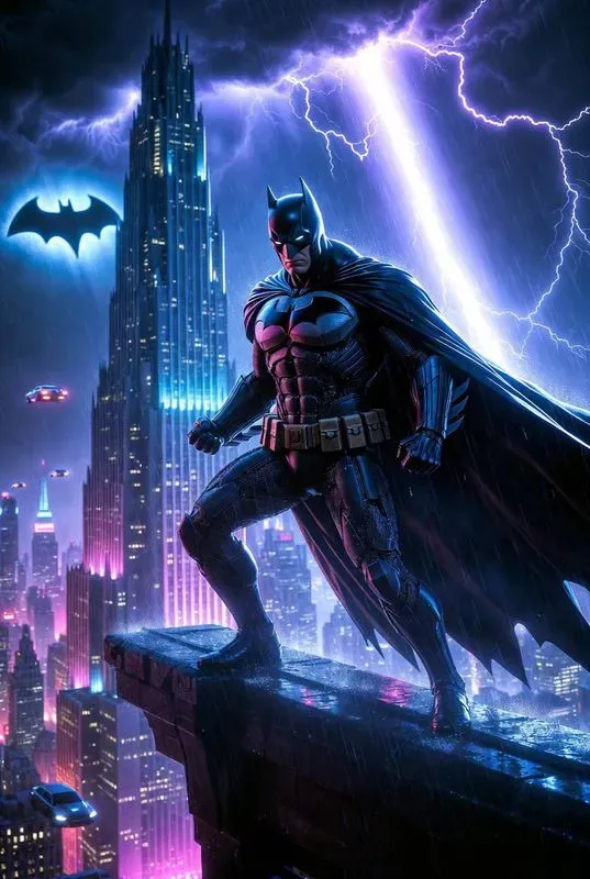 Epic Superhero Wallpaper Generator