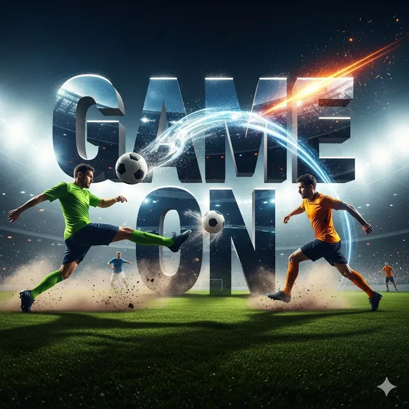 Sports Typography Posters