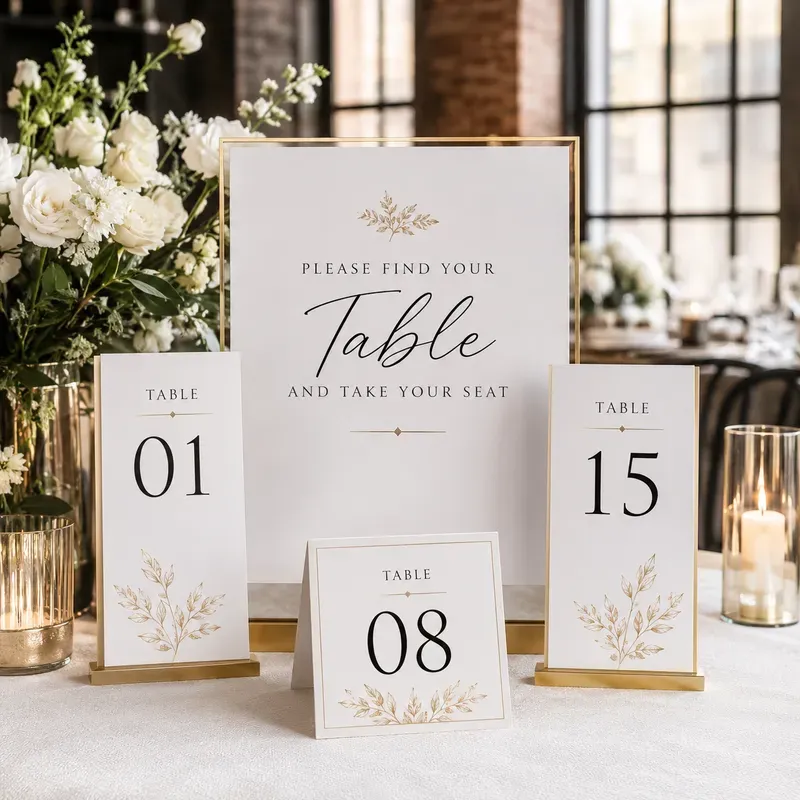 Wedding Event Signage Mockup Builders