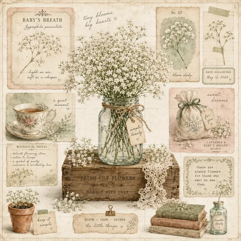 Cottagecore Garden Fairy Illustrations