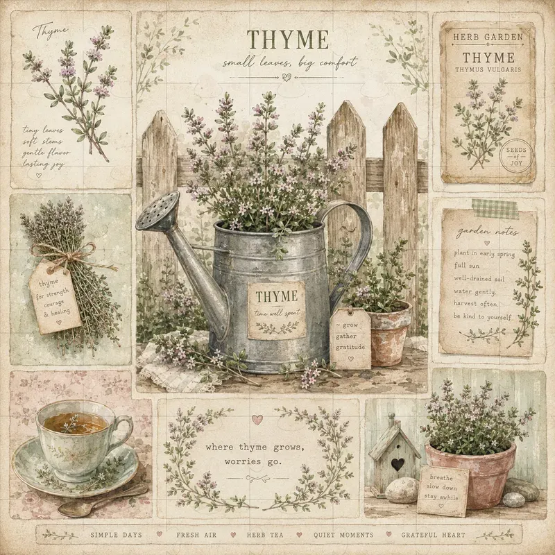 Cottagecore Garden Fairy Illustrations