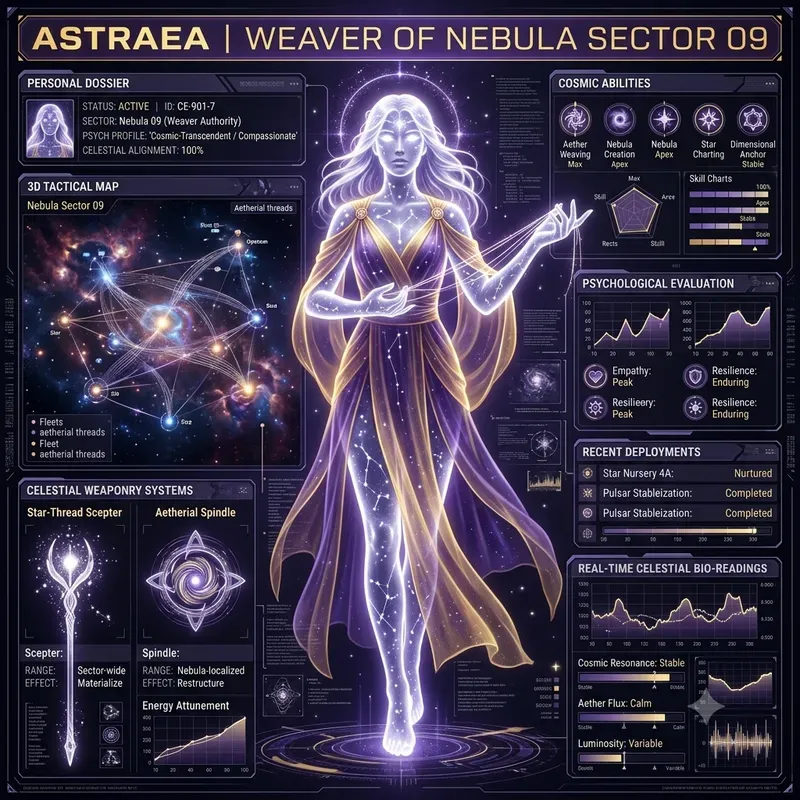 Scifi Character Dossier Generator