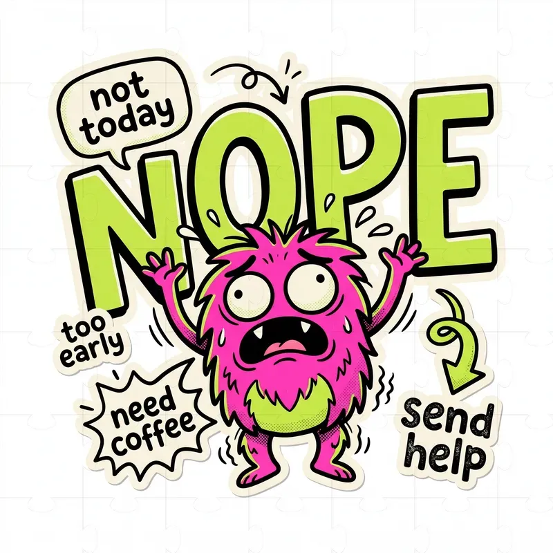 Viral Monster Quote Art