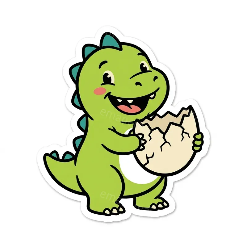 Retro American Mascot Stickers