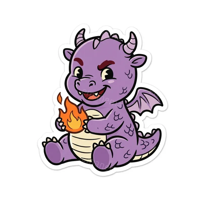 Retro American Mascot Stickers
