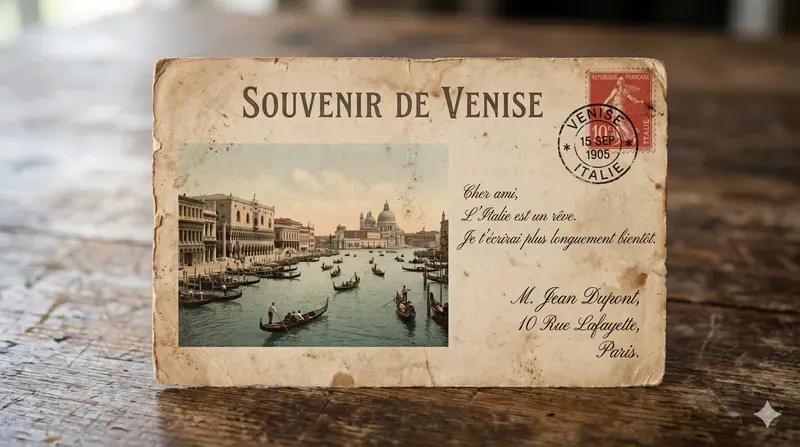 Customizable 1905 Vintage Postcards