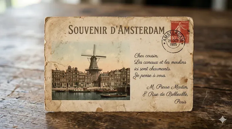 Customizable 1905 Vintage Postcards