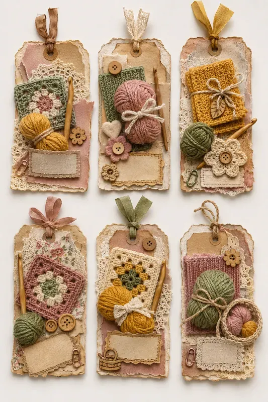 Mixedmedia Ephemera Tags