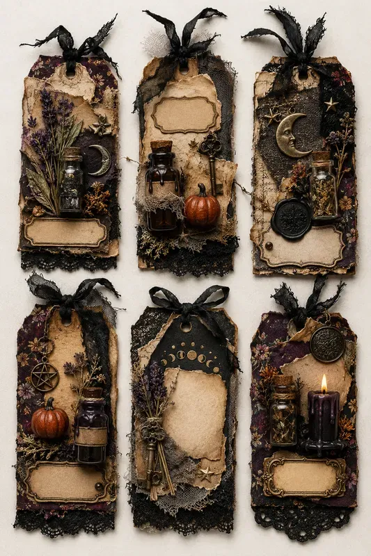Mixedmedia Ephemera Tags