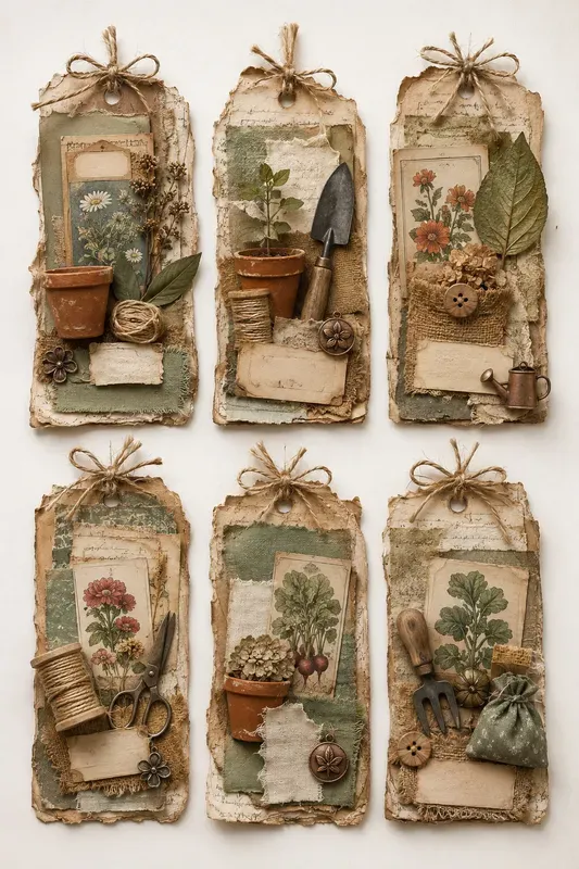 Mixedmedia Ephemera Tags