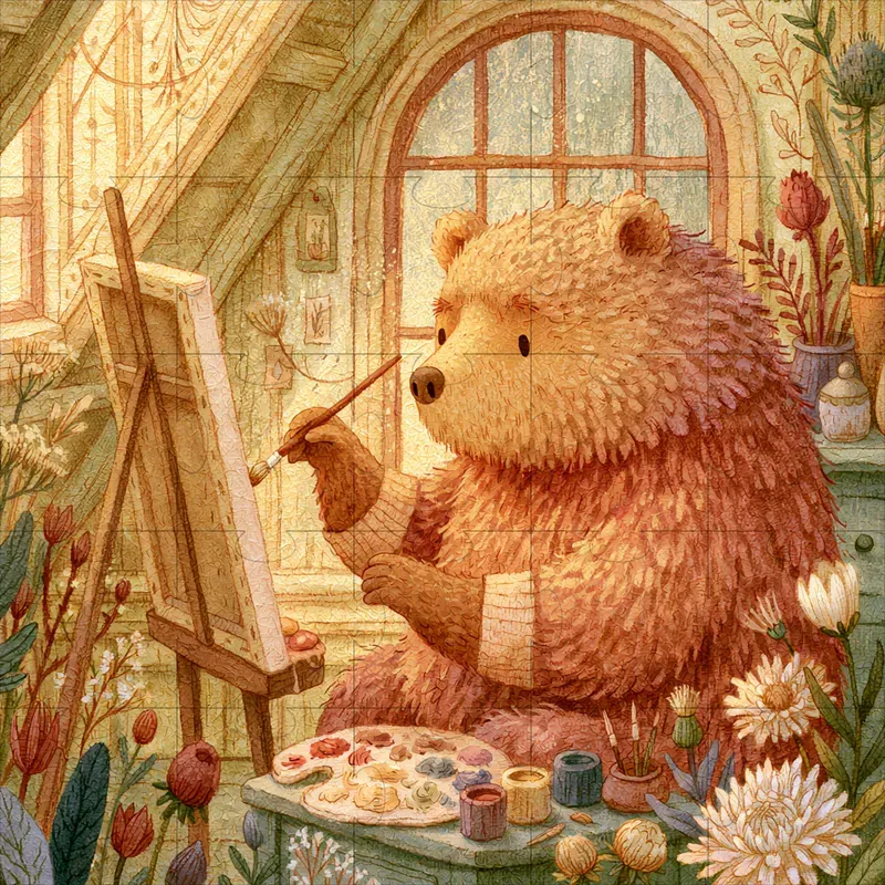 Whimsical Storybook Vintage Characters