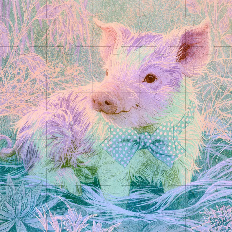 Whimsical Storybook Vintage Characters