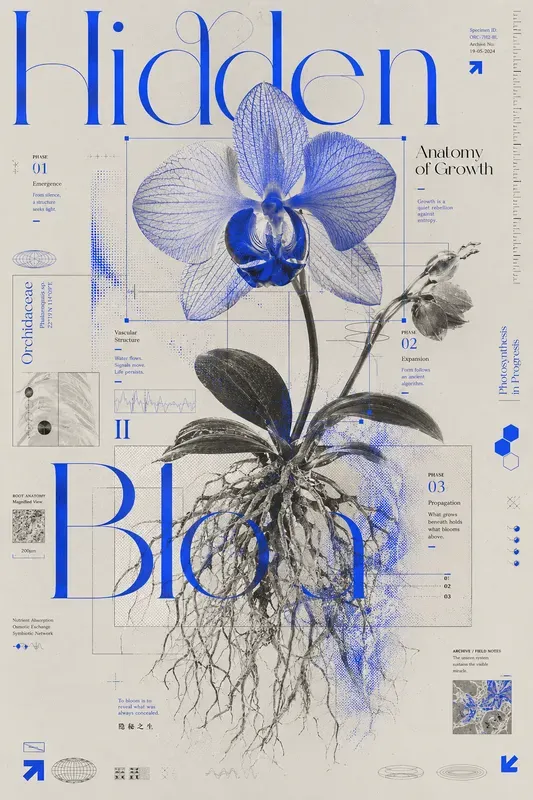 Experimental Biotech Editorial Posters