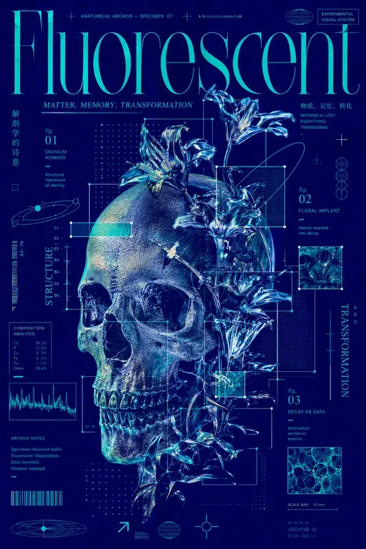 Experimental Biotech Editorial Posters