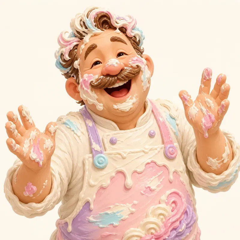 Frosting Face Characters
