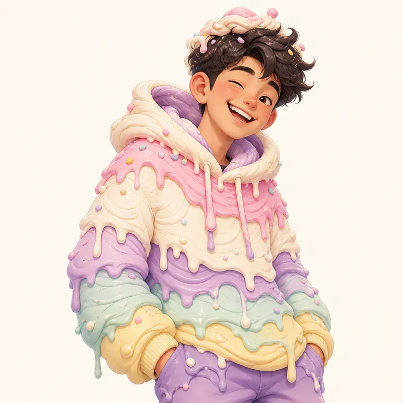 Frosting Face Characters
