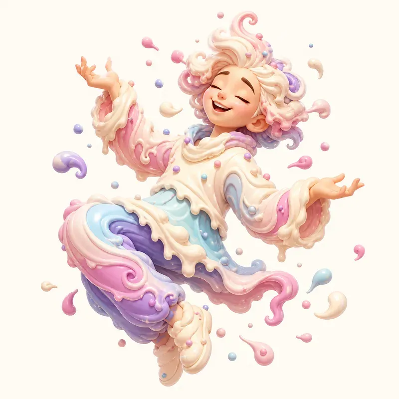 Frosting Face Characters