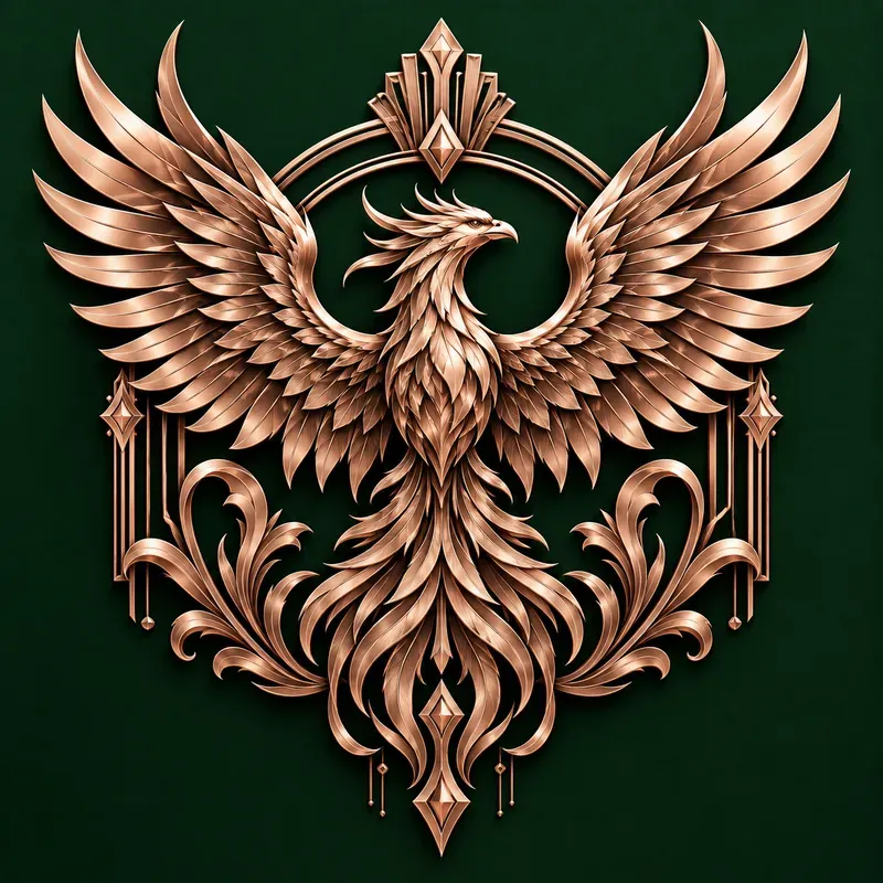 Luxury Metallic Foil Emblem Designs