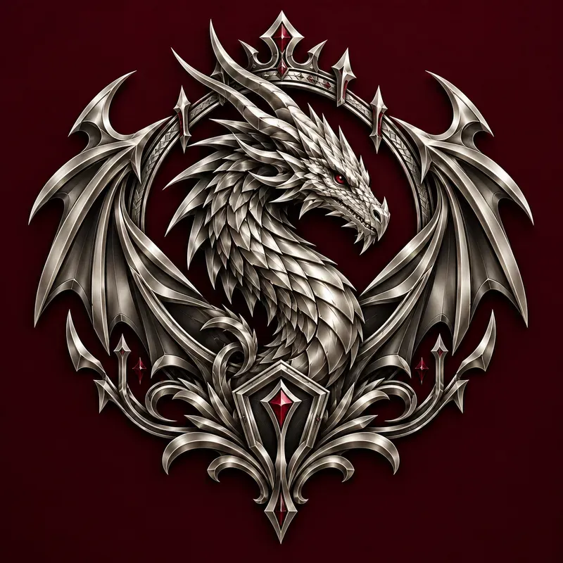Luxury Metallic Foil Emblem Designs