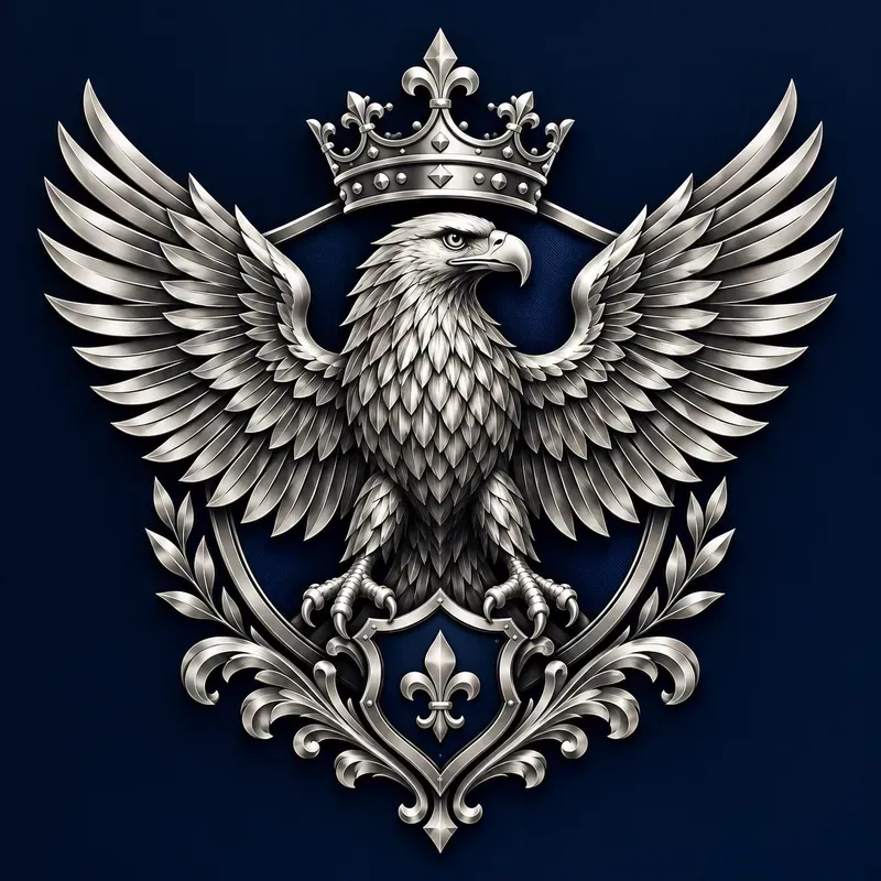 Luxury Metallic Foil Emblem Designs