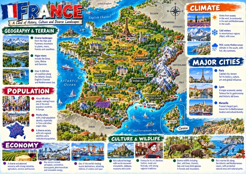 Isometric Educational Geography Atlases