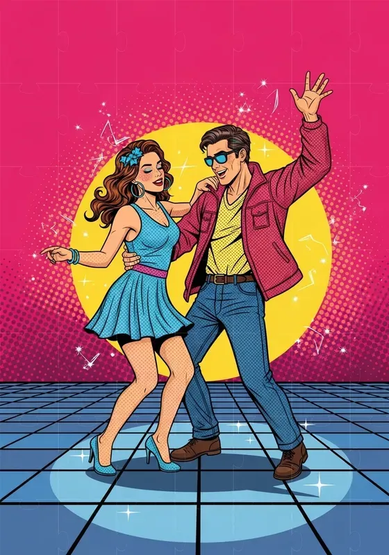 Pop Art Lifestyle Scenes
